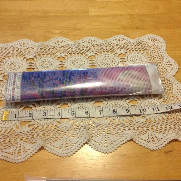 Diamond Painting Kit, purple hue sunset and tree - Picture 2 of 3